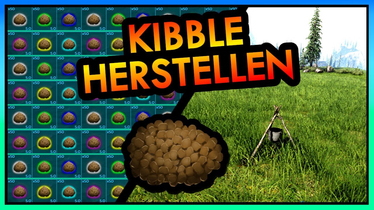 Alle Kibble Sorten herstellen in Ark + Eiergrößen | Schnell und einfach