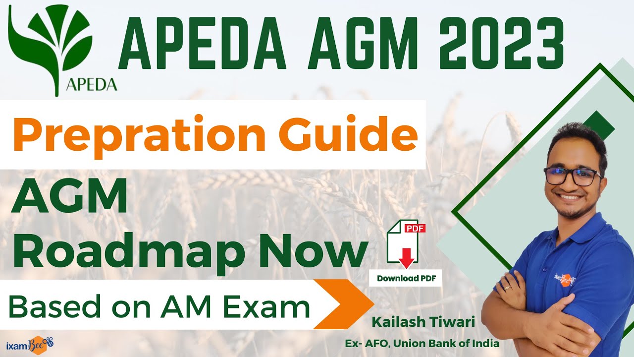 APEDA AGM 2023|| APEDA AGM preparation Tips based on APEDA AM exam Analysis | By Kailash Tiwari