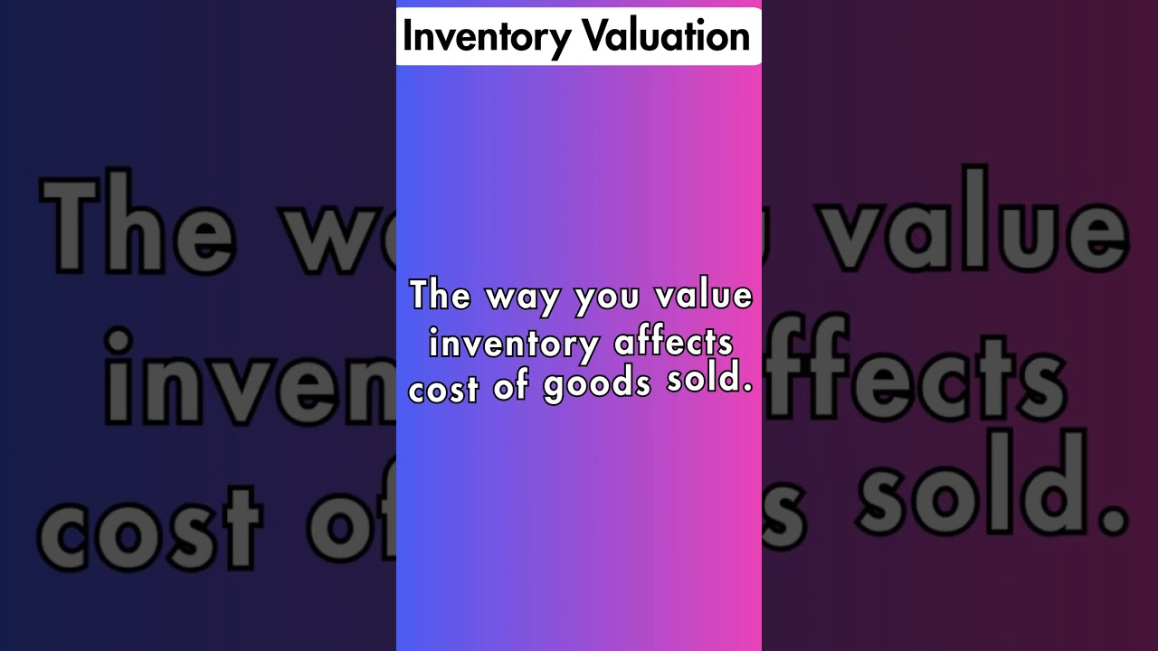 Inventory Valuation #accountingtips #quiz #basisofaccounting