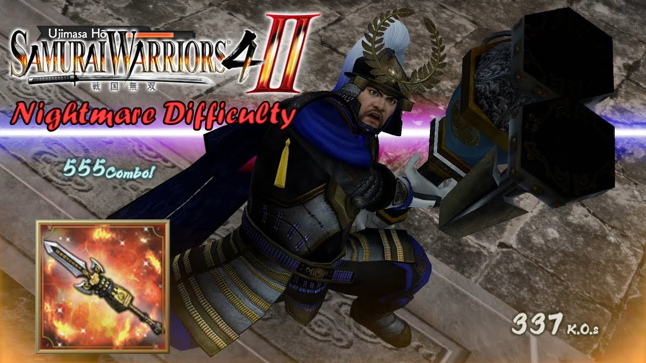 Ieyasu Tokugawa - Rare Weapon (Nightmare Difficulty) | Samurai Warriors 4-II