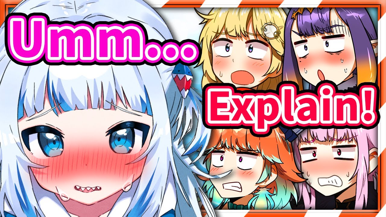 After 3 Years Gura Finally got Questioned by The Myth Girls 【HololiveEN】