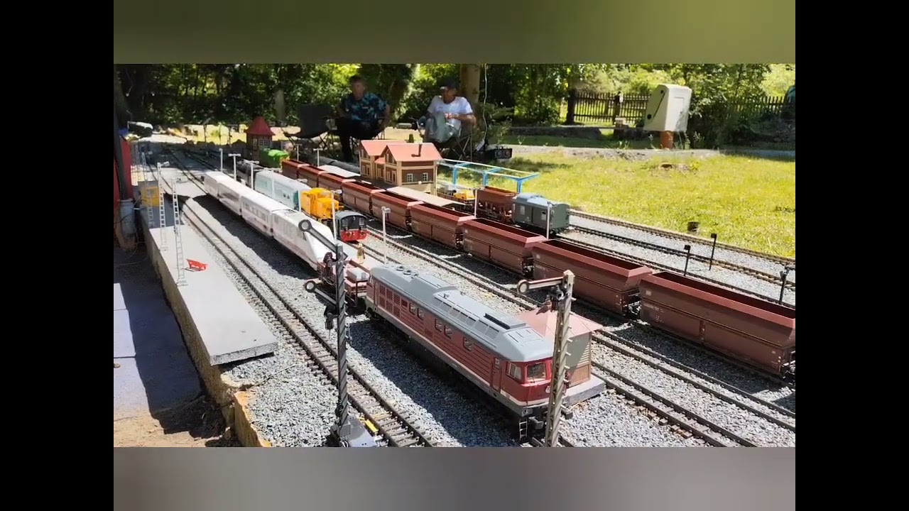 Gartenbahntreffen bei Tobias 2024 Spur G PIKO LGB