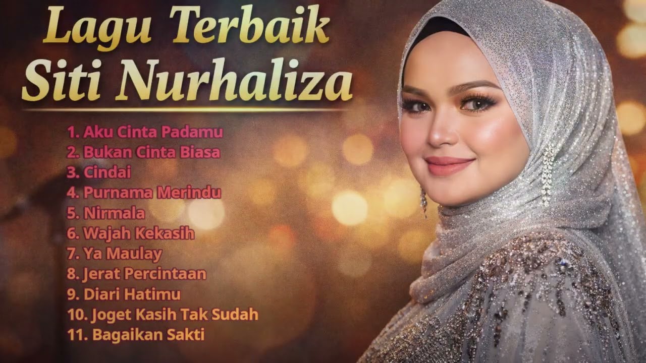 Lagu Terbaik Siti Nurhaliza | Kumpulan Lagu Hits & Terpopuler Sepanjang Masa