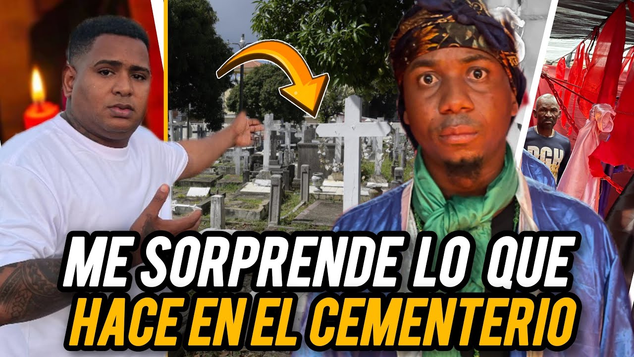 BRUJO ME SORPRENDE CON LO QUE HACE EN EL CEMENTERIO