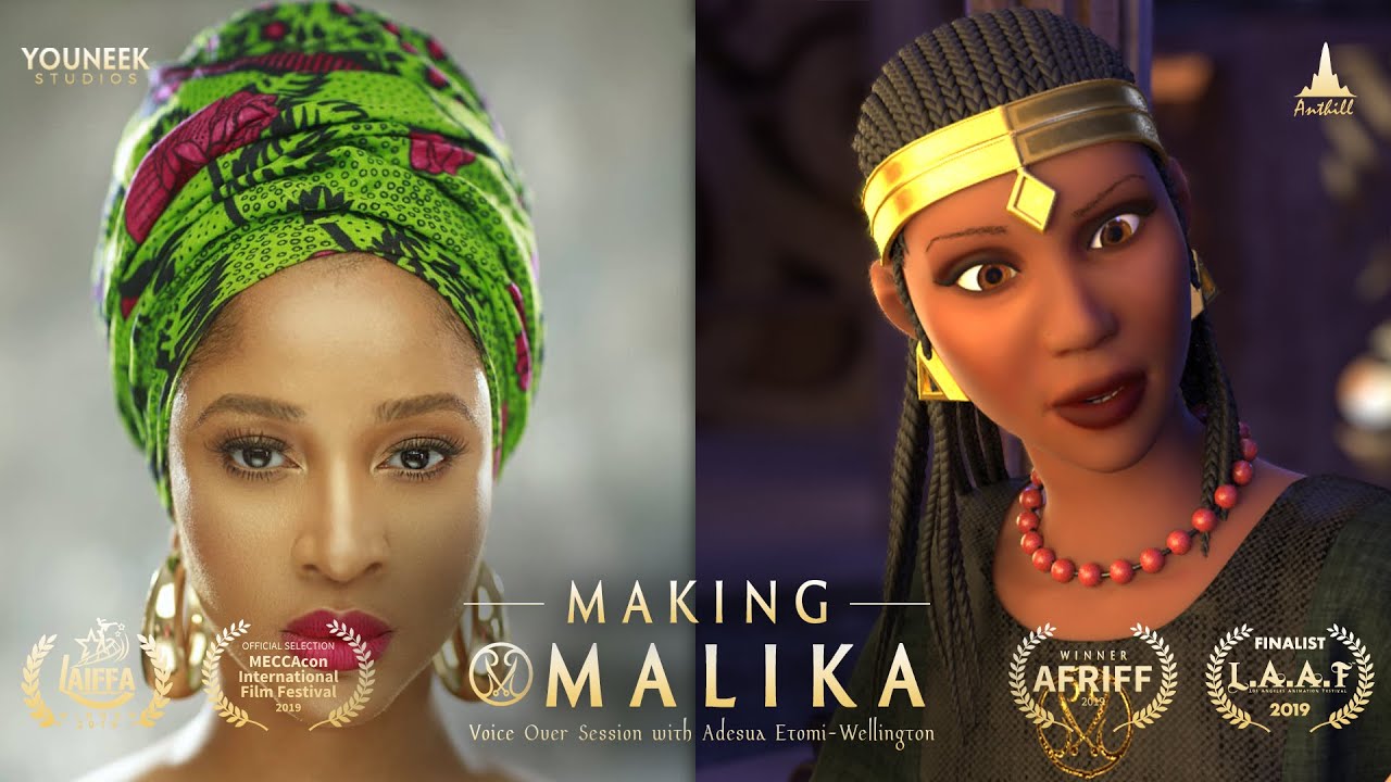 Making Malika - Voice Session with Adesua Etomi-Wellington (Voice of Malika)