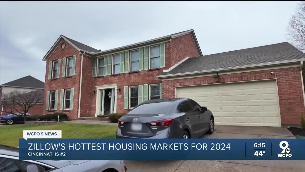 Cincinnati is one of the hottest housing markets in 2024, per Zillow