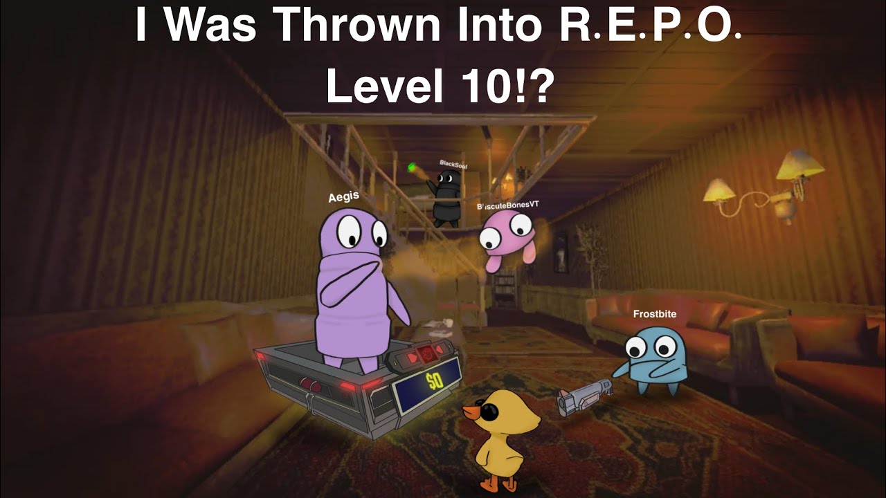 I Was Thrown Into R.E.P.O Level 10?!?