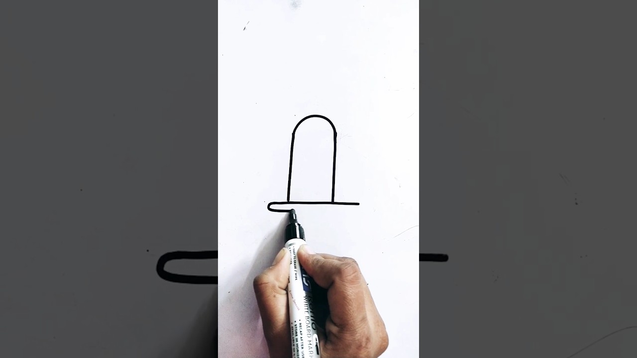 How to draw Shivling #howtodraw #kidsdrawing #shorts @PalakEducationArts