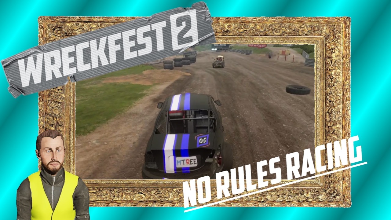 A few No rules races in #wreckfest2 (Content Update #6)