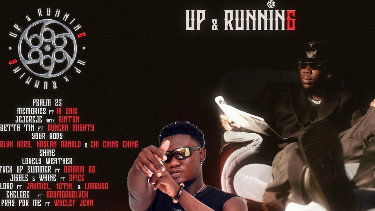 🇬🇭REACT TO STONEBWOY UP  & RUNNING 6 { reaction } #stonebwoy #music