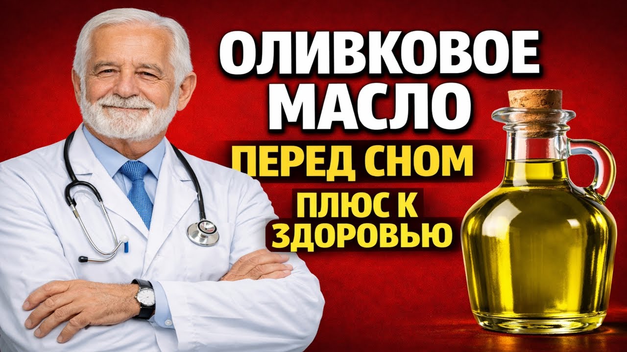 Оливковое масло перед сном — простая привычка, которая каждый день поддерживает здоровье