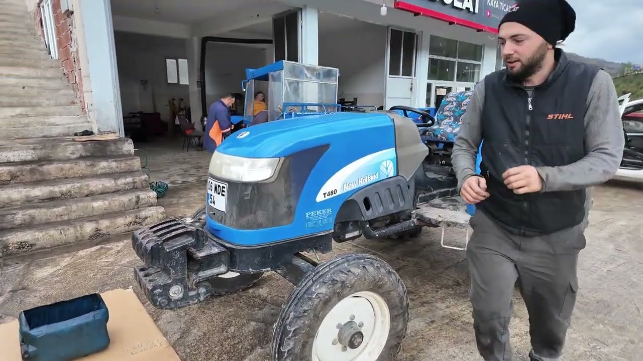 New Holland T480 Çin Motorlu Yağ Değişimi Nasıl  Yapılır / Bu Traktör Neden Tutulmuyor?