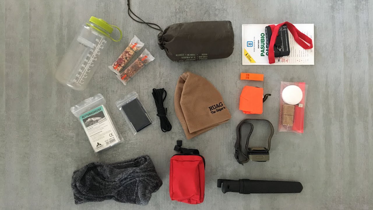 Il mio kit base per le escursioni
