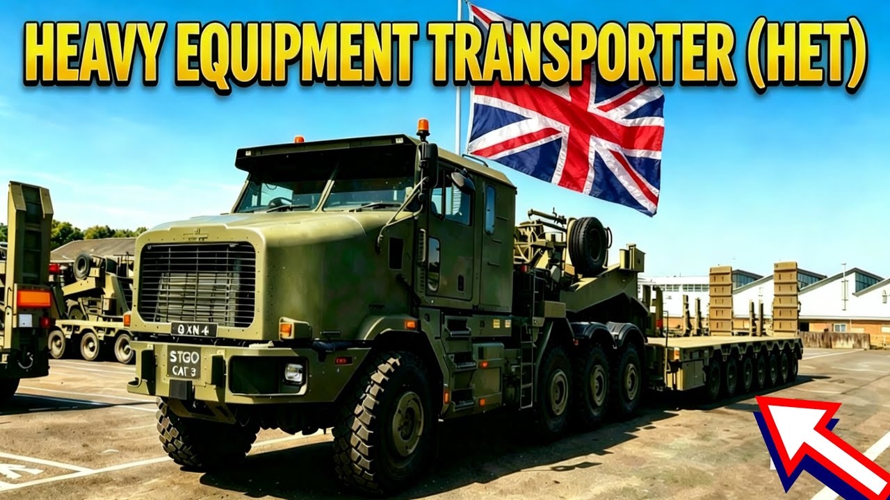 Heavy Equipment Transporter | British Army&rsquo;s Monster HET Tank Transporter | POV Experience