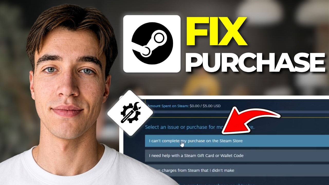 How To Fix Steam Purchase Error 2026 | Step By Step
