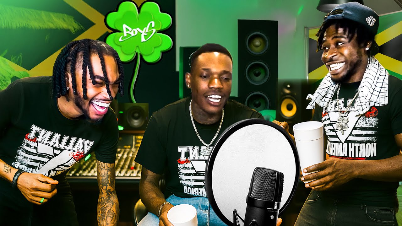 Valiant, Swiiss Lee, Hauto & Punga Record a Jamaican Song 🔥