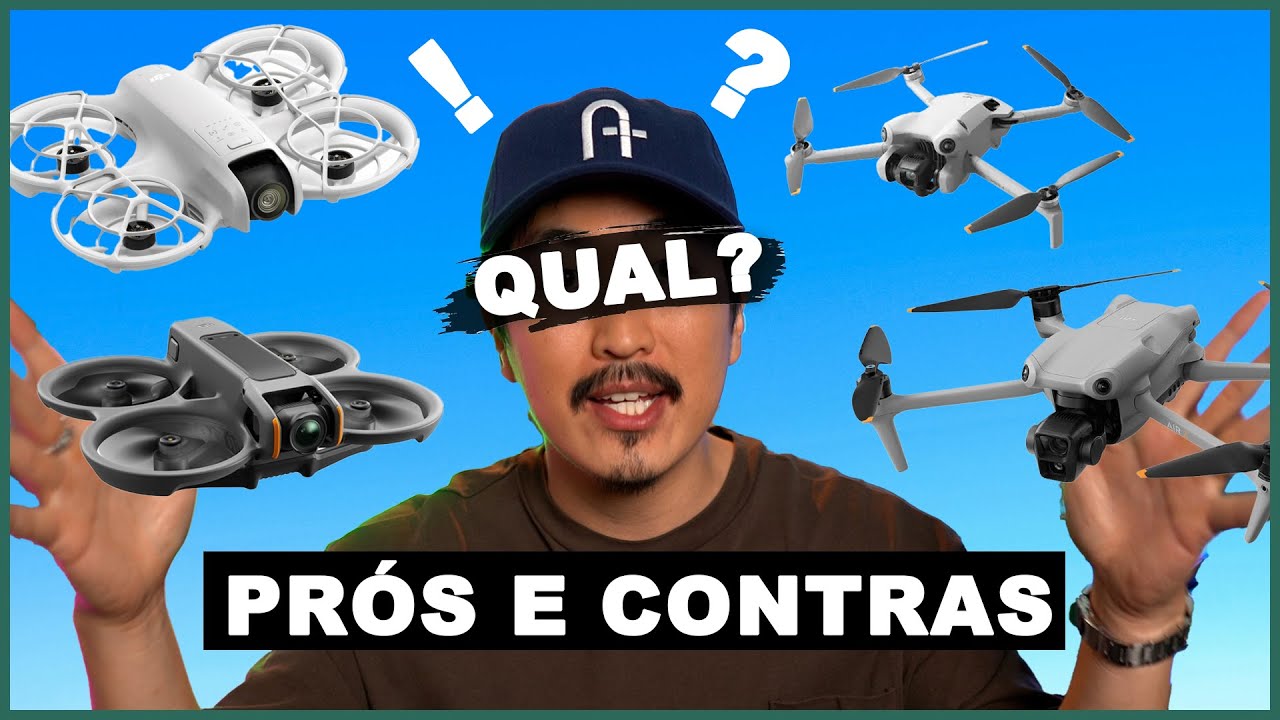 Comparativo DJI NEO, Mini 4, Air 3 e Avata 2 Qual deles escolher?