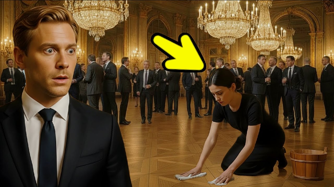 El millonario pensó que la limpiadora era una invitada VIP… pero ese error lo cambió todo 😱🤯