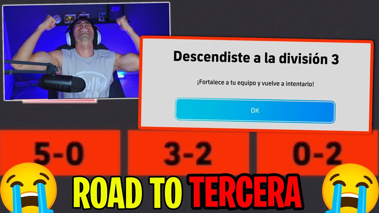 DESCIENDO A TERCERA DIVISIÓN DE EFOOTBALL... ¿ME RINDO? 😭