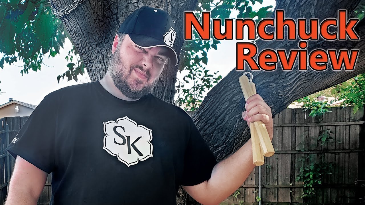 White wax wood Nunchuck review