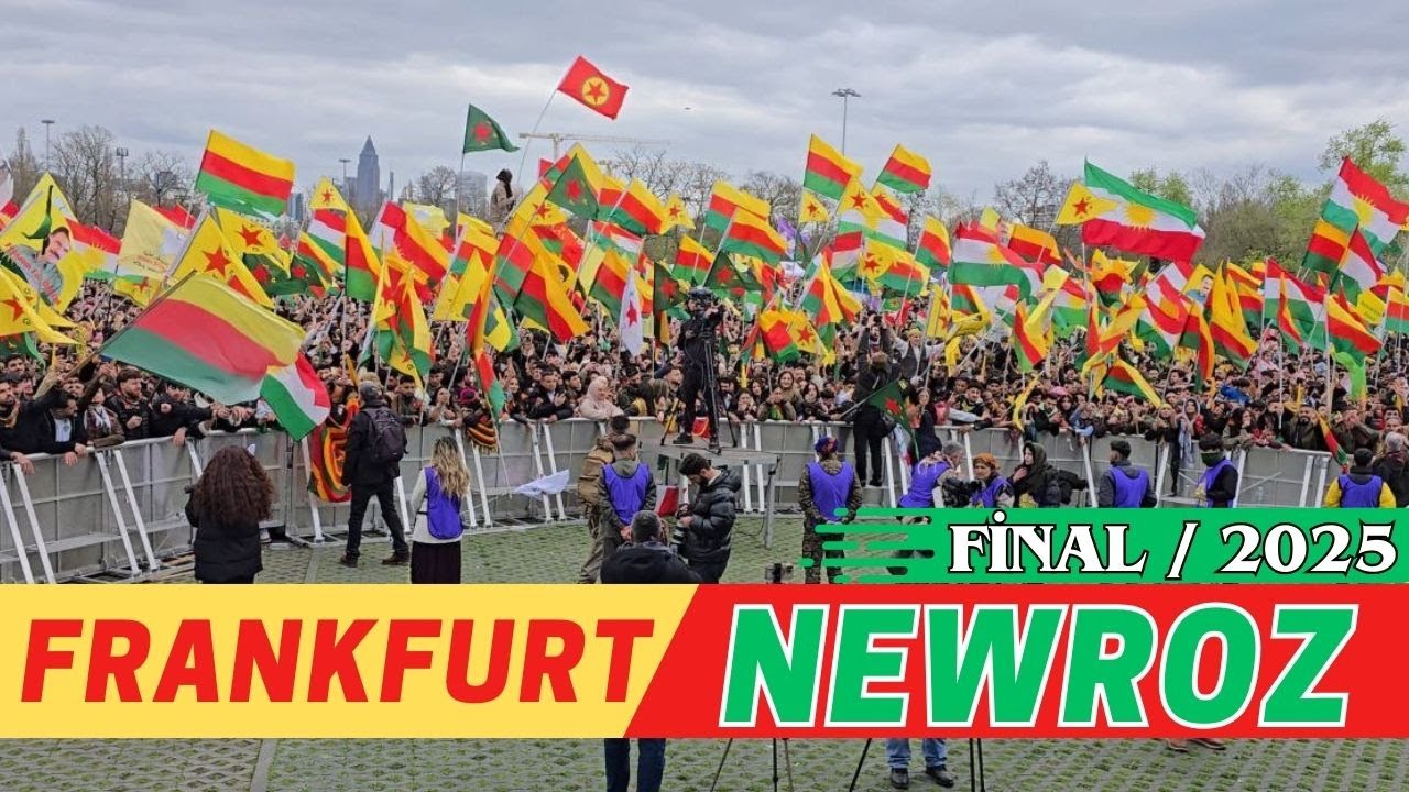 2025 FRANKFURT FİNAL NEWROZ'U COŞKUYLA KUTLANDI