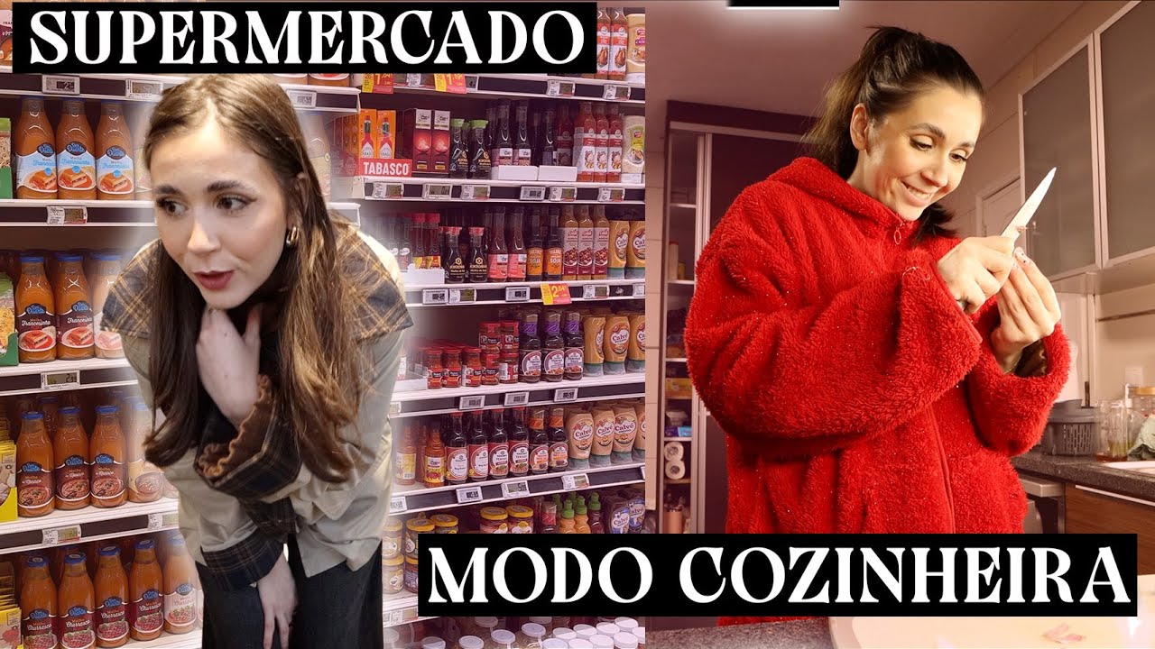 COMPRAS SUPERMERCADO, UNHAS NOVAS e em MODO COZINHEIRA | Joana Gentil