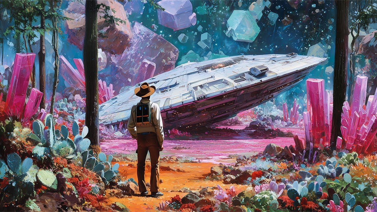 Something Landed Here&hellip; Psychedelic Desert Rock | Ambient & Space Chillout Mix