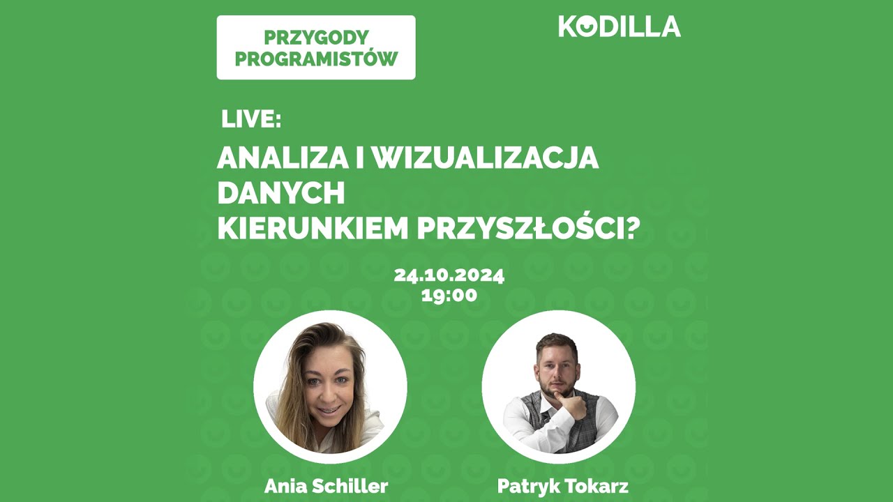 [PRZYGODY PROGRAMISTÓW LIVE]:  Analiza i wizualizacja danych kierunkiem przyszłości?
