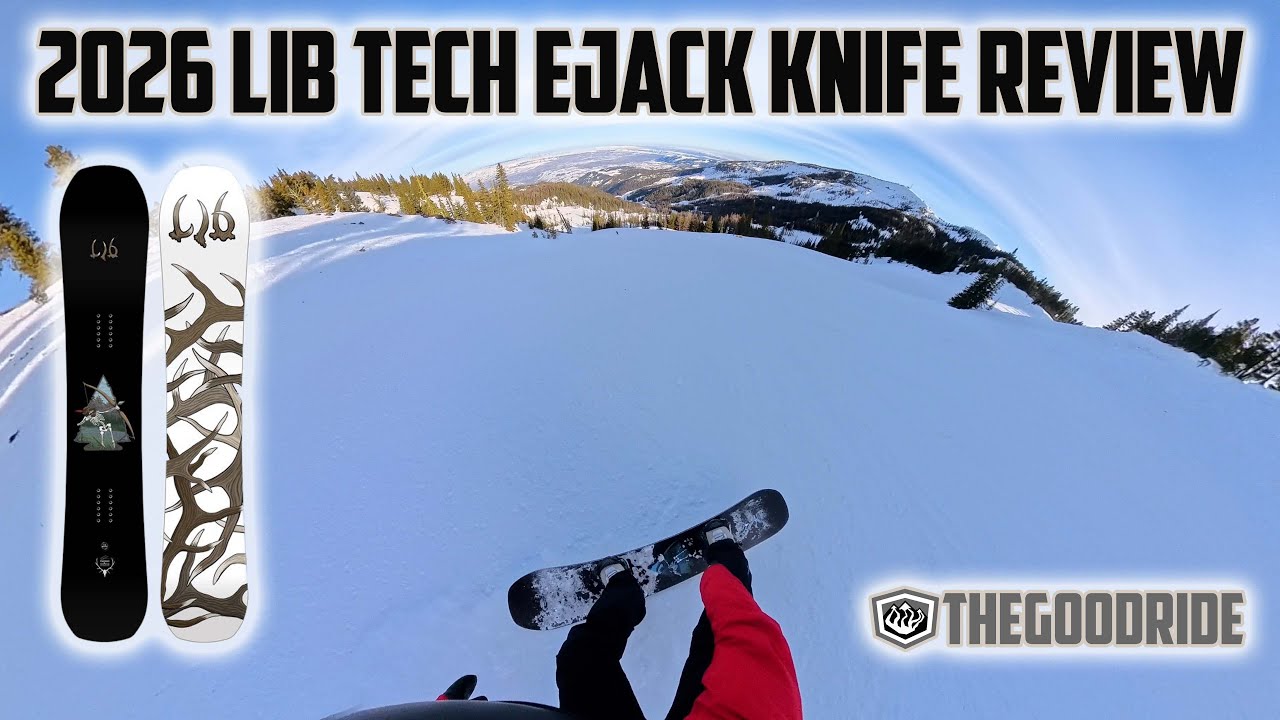 Обзор сноуборда Lib Tech Ejack Knife 2026 года