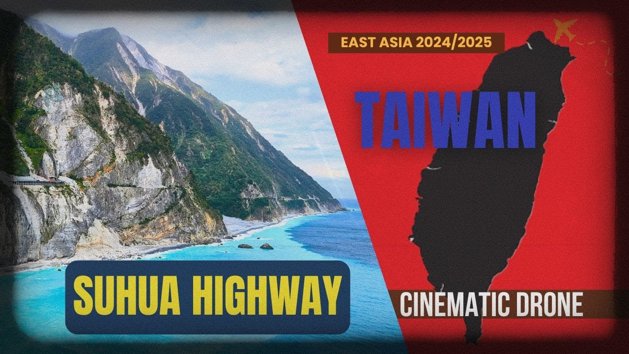 SU-HUA HIGHWAY (TAIWAN) | DRONE 4K