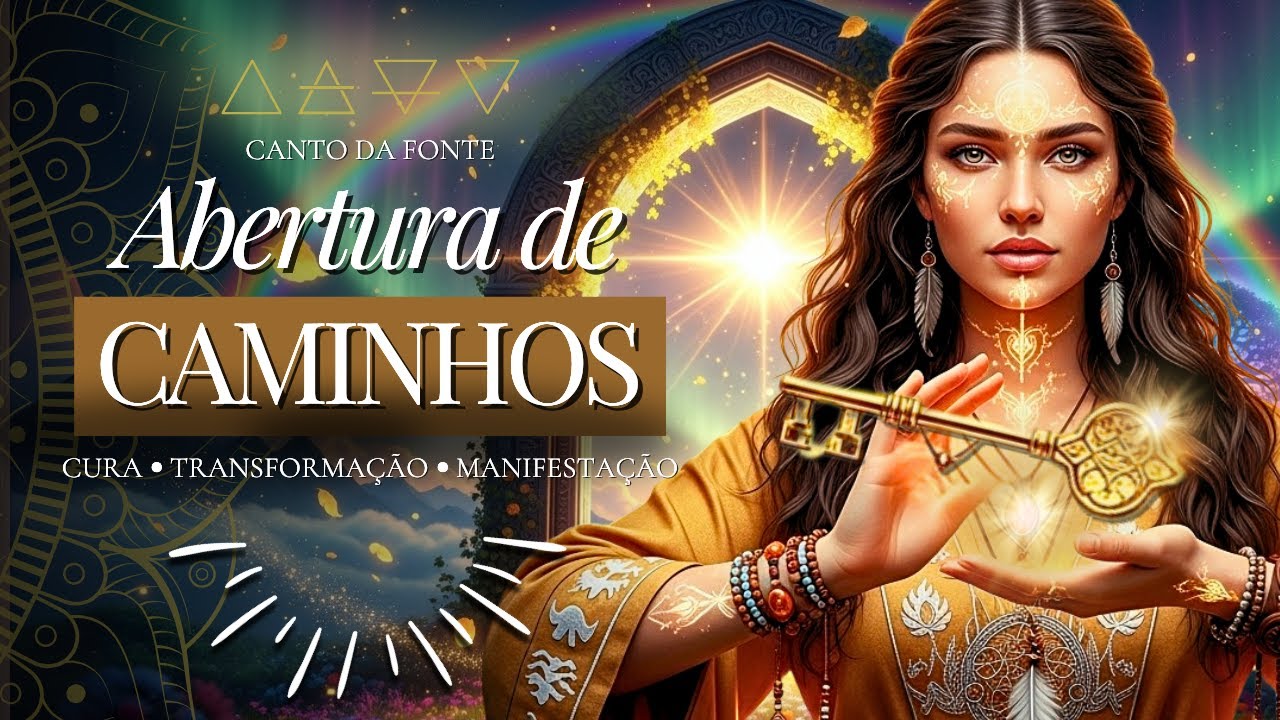 🔓 Abertura de Caminhos | Cantos Poderosos para Liberar Bloqueios e Destravar com Luz e Amor
