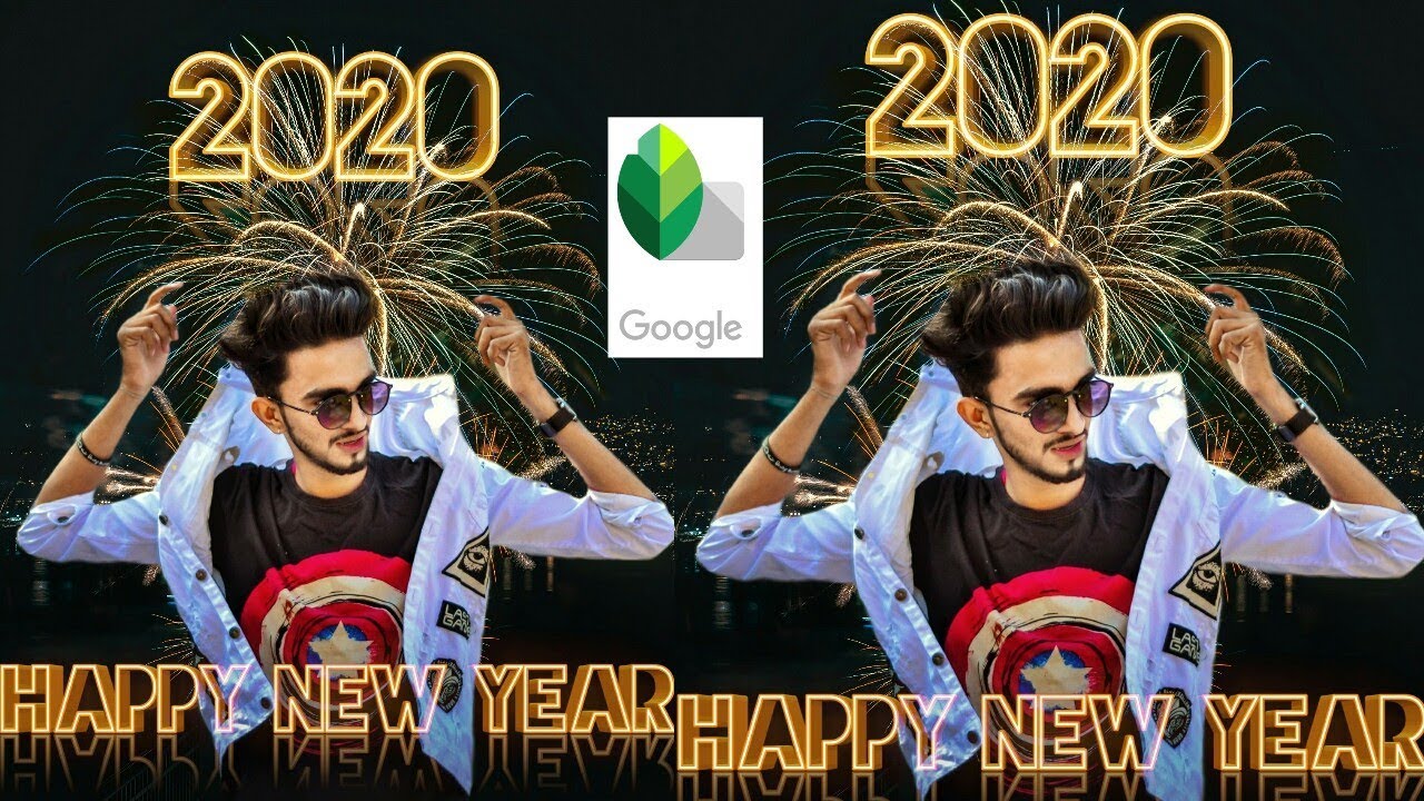 2020 Happy new year photo editing tutorial || happy new year photo editing tutorial 2020