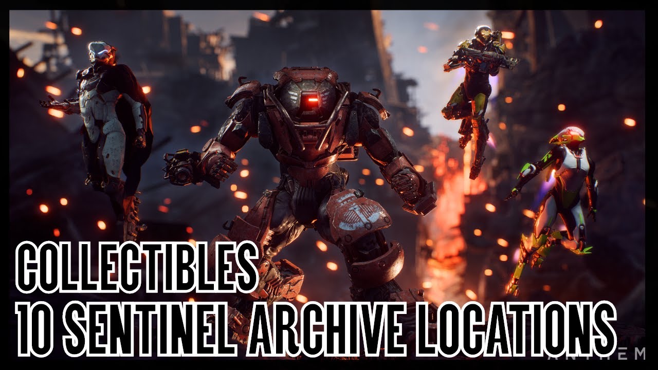 Расположение архива Sentinel в Anthem 10 &mdash; Испытания коллекционных предметов Bastion (Руководство...