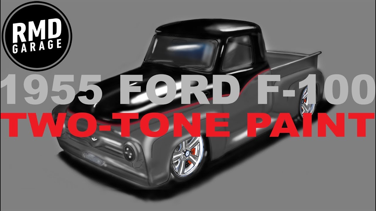 RMD's 1955 F-100: Two-Tone Paint
