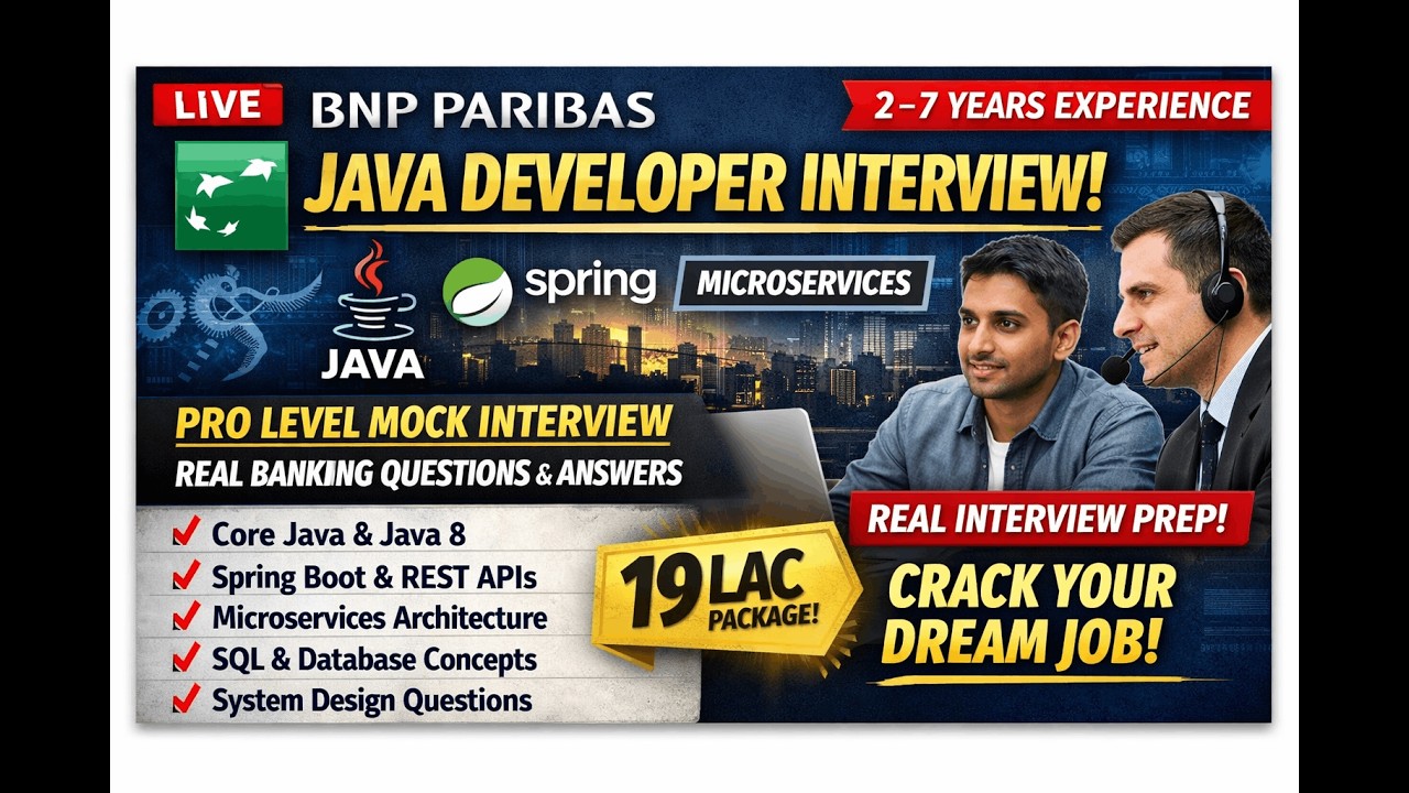 🔔 Разработчик Java в BNP Paribas | Опыт работы 2–7 лет | Core Java | Spring Boot | Микросервисы
