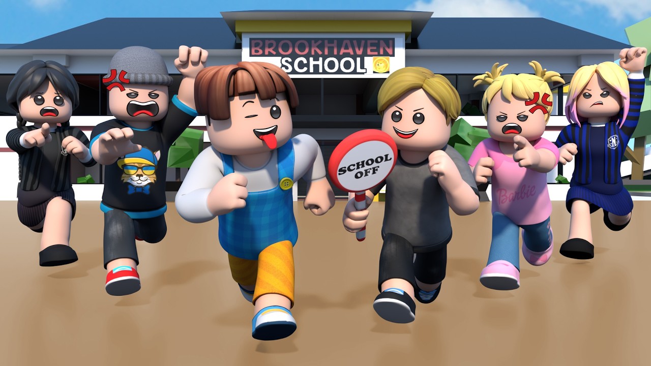 ROBLOX Брукхейвен 🏡RP: Розыгрыши с прической &laquo;бекон&raquo; в Roblox | Король Roblox