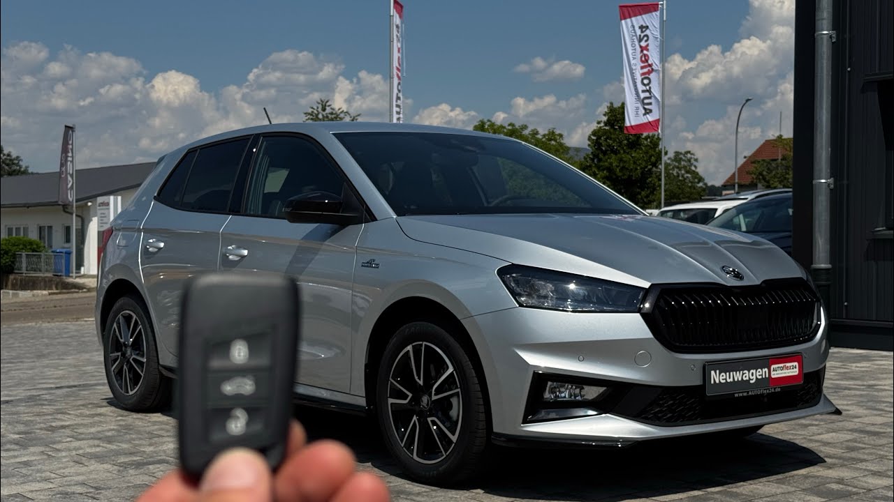 New 2025 Skoda Fabia Monte Carlo Review walkaround. #skoda #fabia #montecarlo  #autohaus 