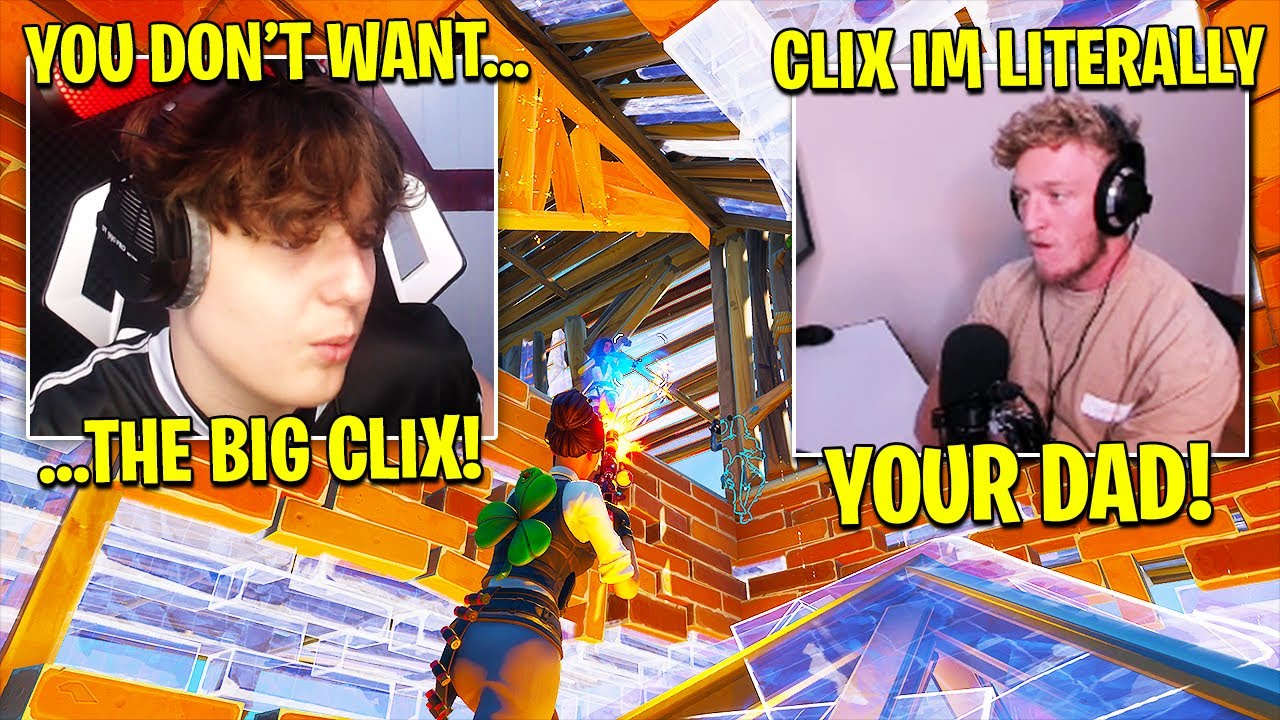 TFUE vs NRG CLIX 1v1 in SEASON 3! 😮 Fortnite Season 3 Chapter 2