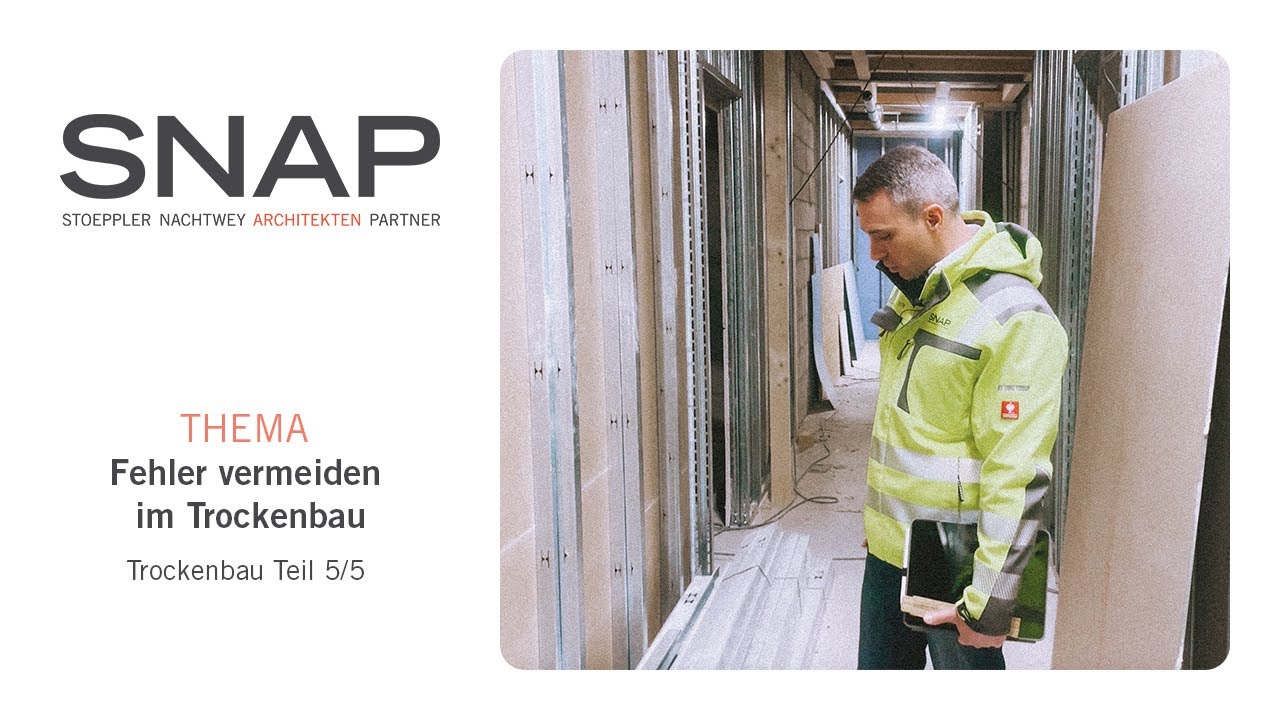 FEHLER VERMEIDEN im TROCKENBAU I Achsabstände, Plattenversatz und DECKENANSCHLÜSSE I Teil 5/5