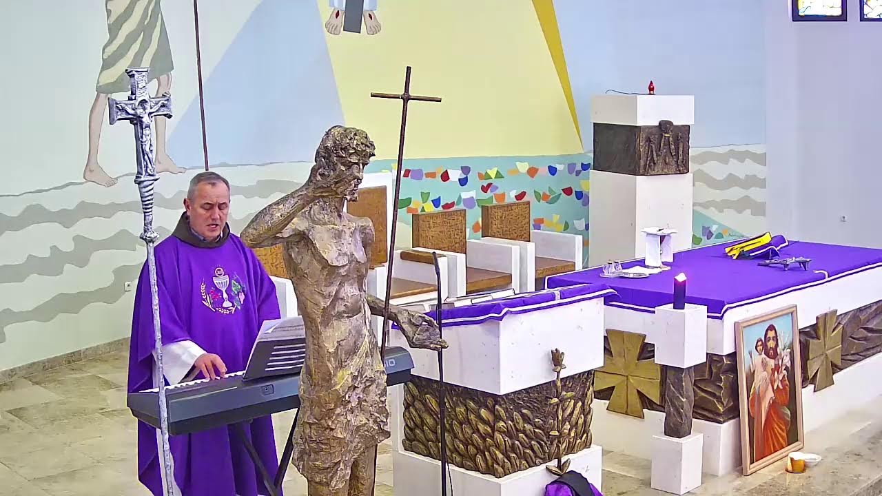 Prijenos mise župa sv. Ivana Krstitelja:4. KORIZMENA-ponedjeljak-16.03.2026.