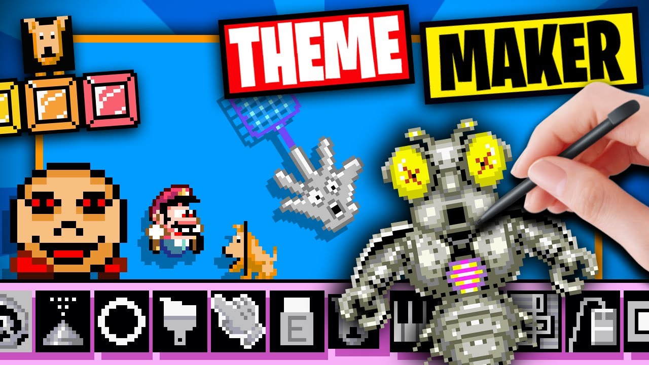 Make Your Own Mario Game Themes?! - Mario Multiverse Public NEW UPDATE!!