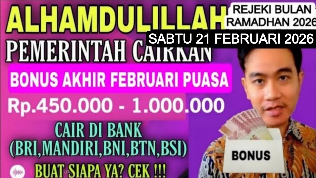 ALHAMDULILAH PEMERINTAH CAIR BONUS TAMBAHAN RAMADHAN BAGI KPM PKH BPNT KATEGORI INI YA