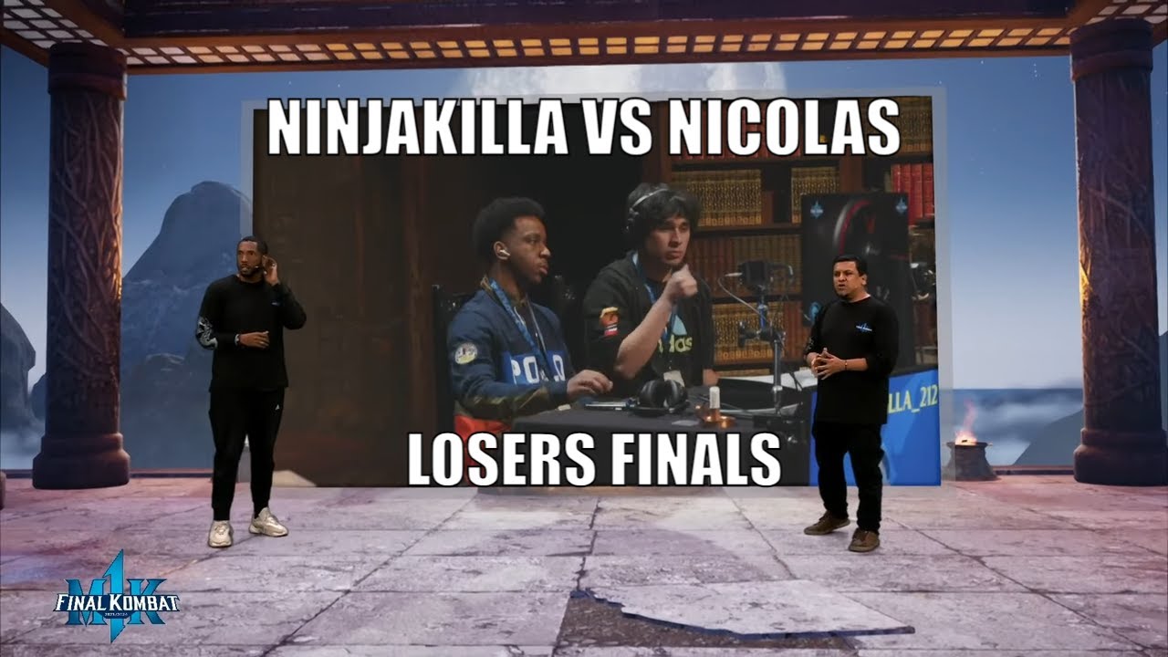 MK1: NICOLAS VS NINJAKILLA LOSERS FINALS | CAGE VS PEACEMAKER | FINAL KOMBAT [ES]