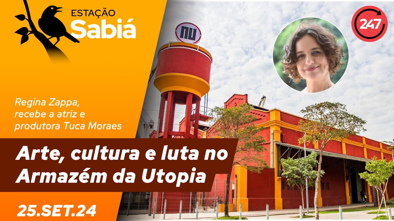 Estação Sabiá - Arte, cultura e luta no Armazém da Utopia, com Tuca Moraes
