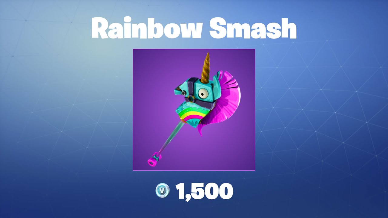 Rainbow Smash | Fortnite Pickaxe