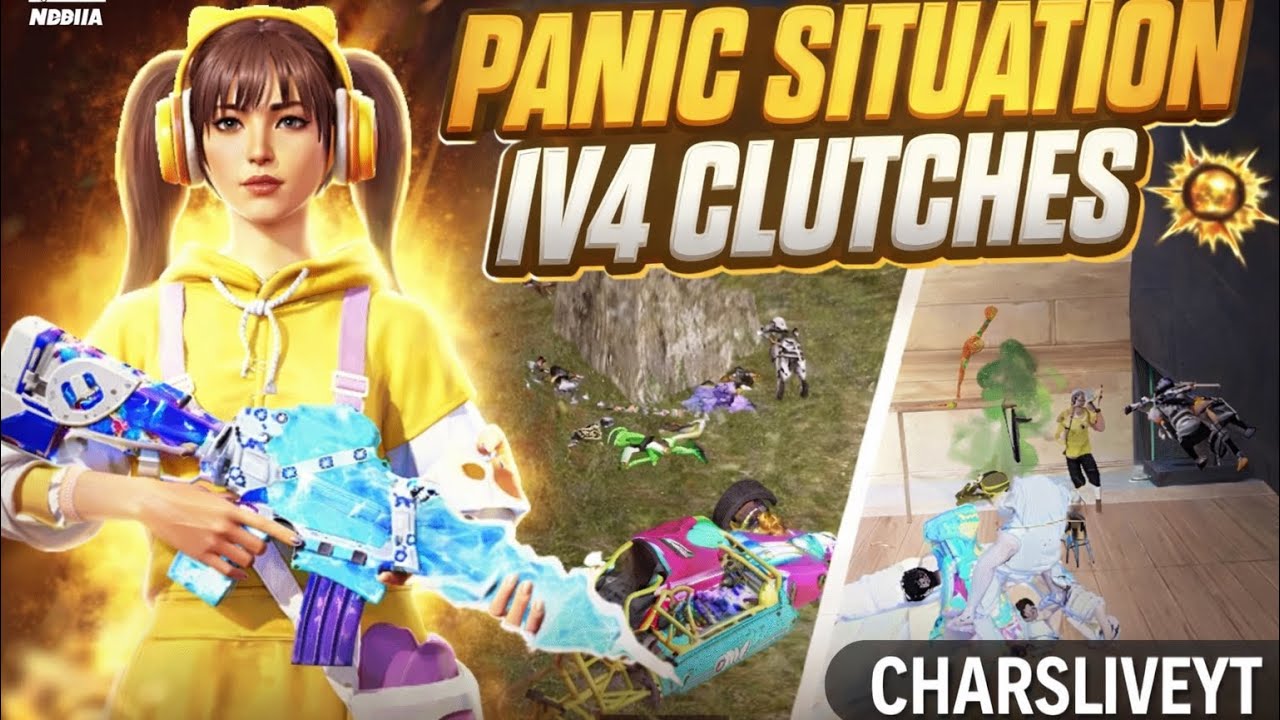 Panic situation 🚀🚀 | CHARSILIVEYT |  #bgmi#pubg