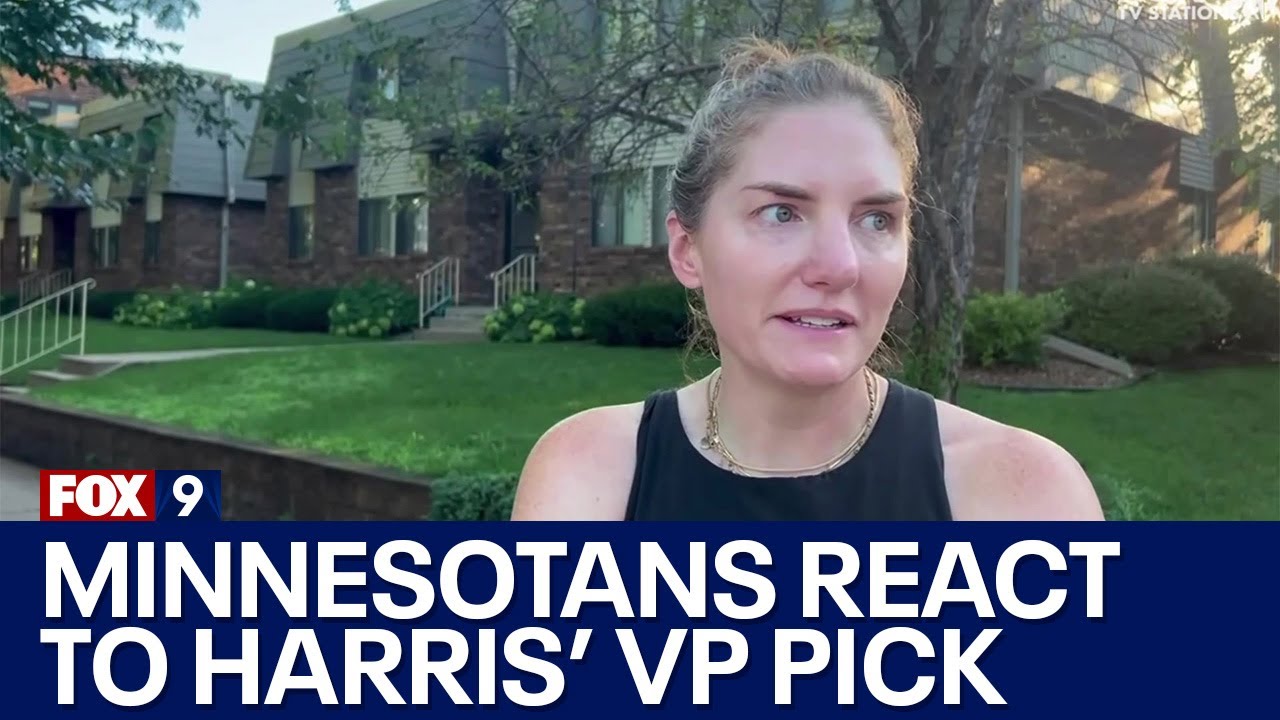 Walz is Harris' running mate pick: Minnesotans react