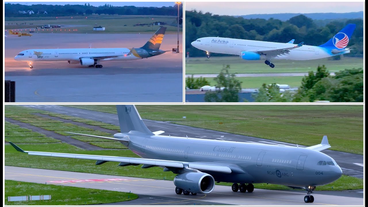 Planespotting Hannover (HAJ) with B757 and 2 A330s | Summer 2025