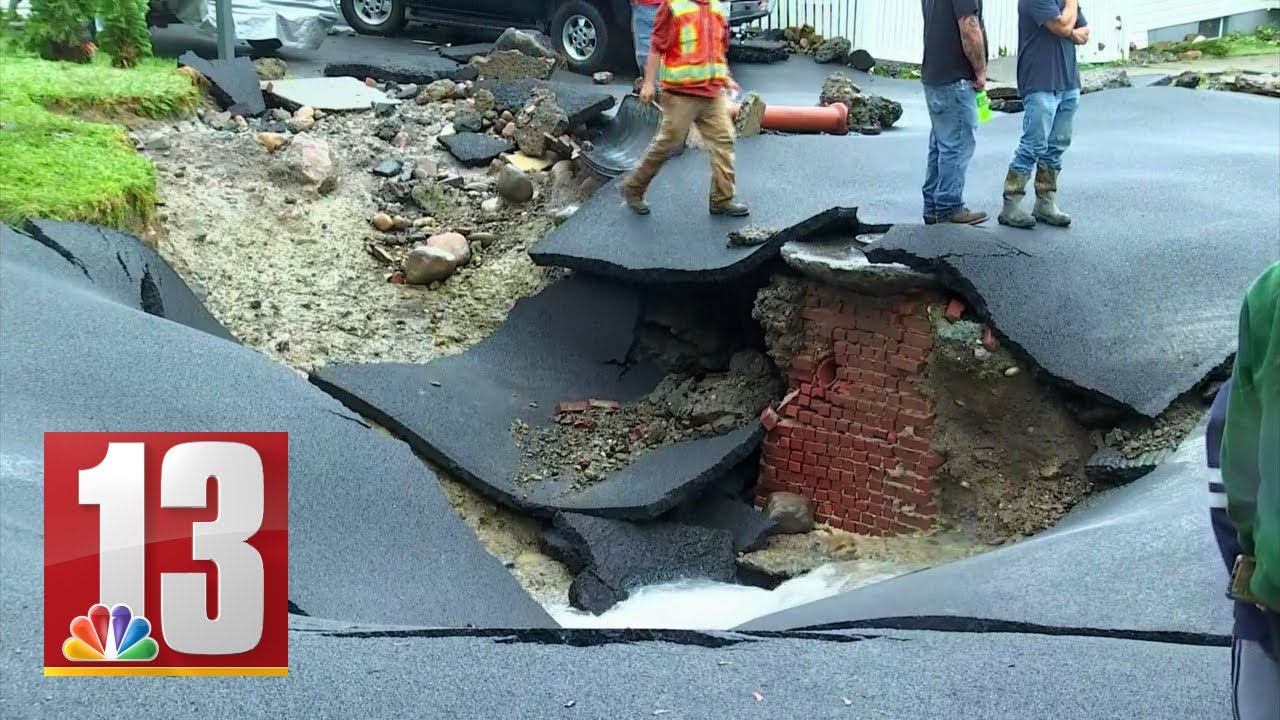 Lansingburgh water main break