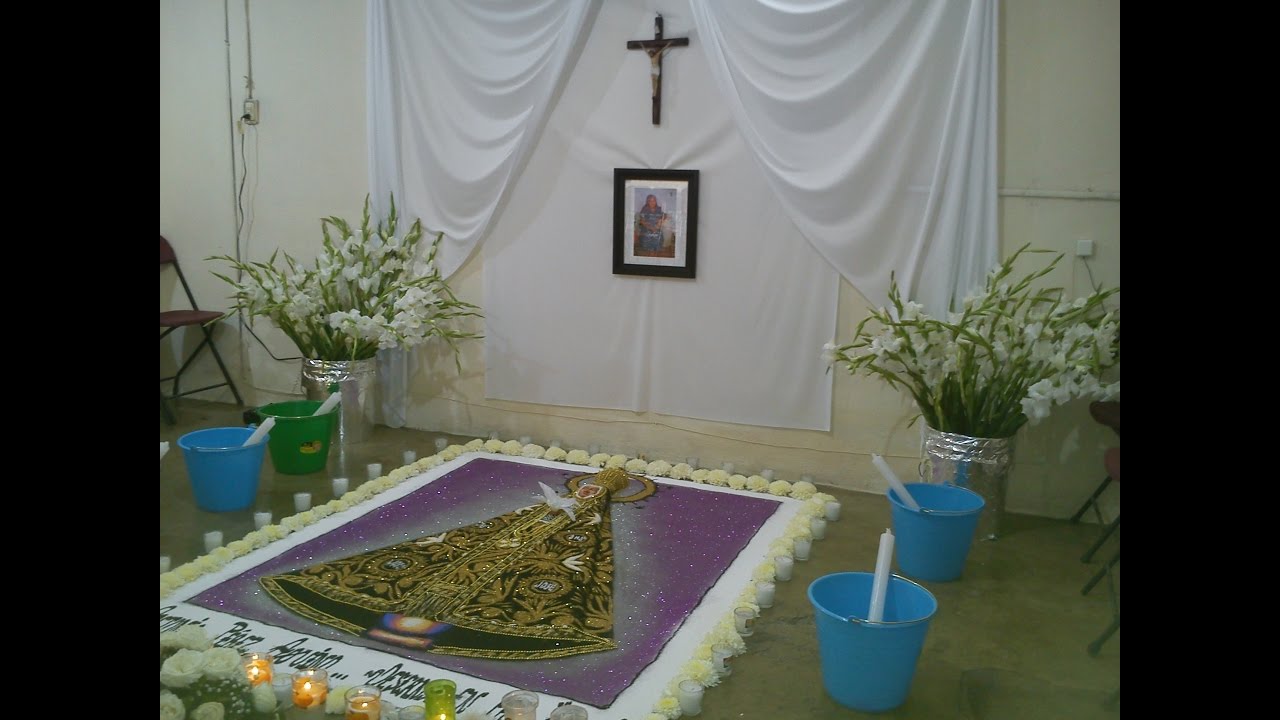 Tapete de difuntos en Oaxaca